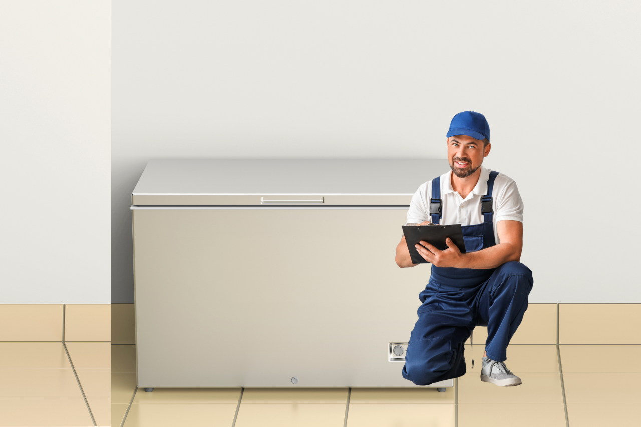 deep freezer internal leakage repair